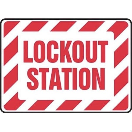 Accuform SAFETY SIGN LOCKOUT STATION 10 X MLKT510XV MLKT510XV